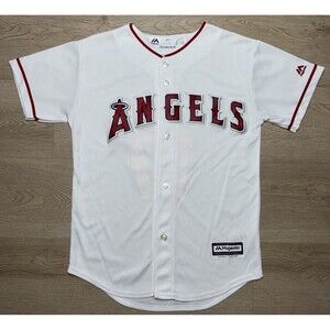 Los Angeles Angels Shohei Ohtani Youth Jersey Medium 10-12 White Majestic MLB